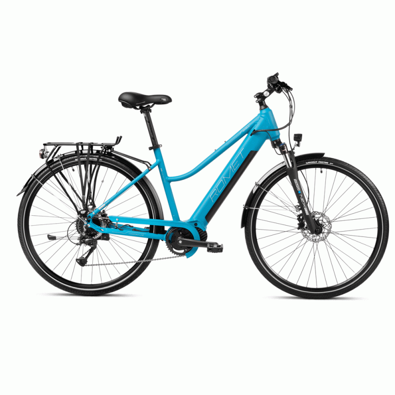 Electric bicycle ROMET Gazela 2 MM, 28" blue