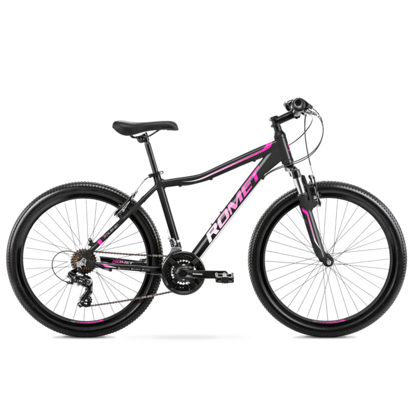 Jalgratas ROMET Jolene 6.0 (2024) 26″, must-roosa