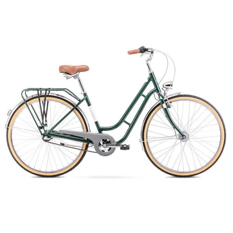 Jalgratas ROMET Luiza Classic: 28″, roheline