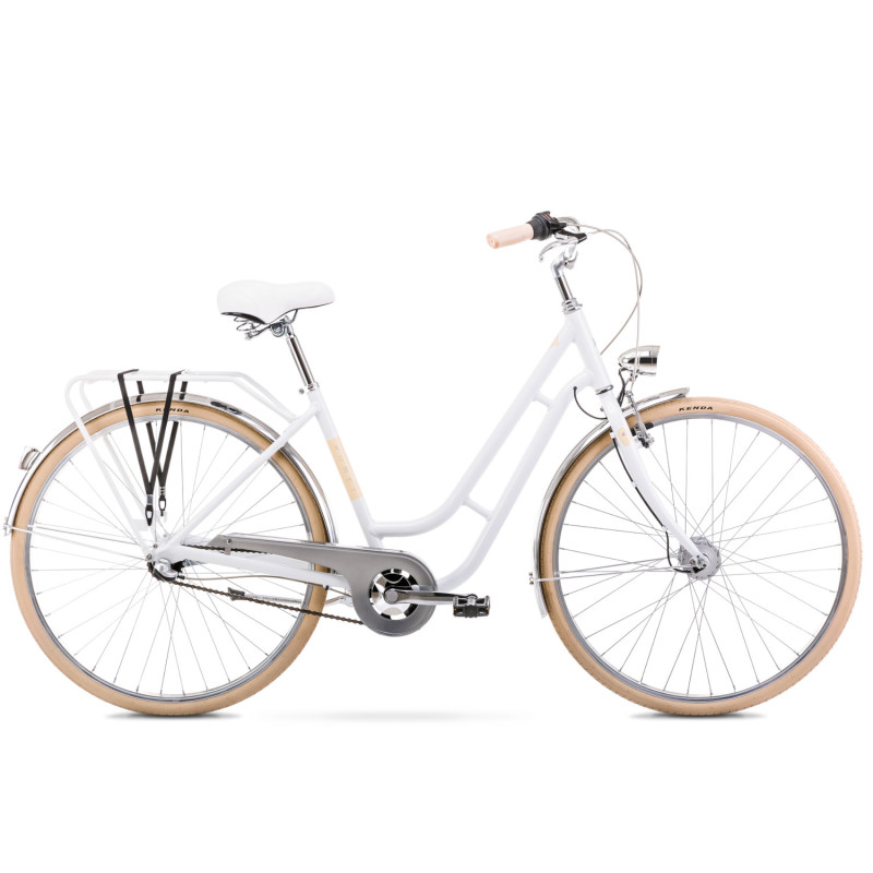 Велосипед Romet Luiza Classic, 28″, белый
