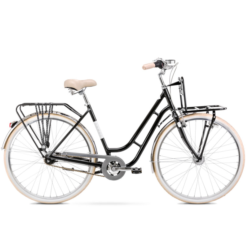 Велосипед Romet Luiza Lux, 28″, черный