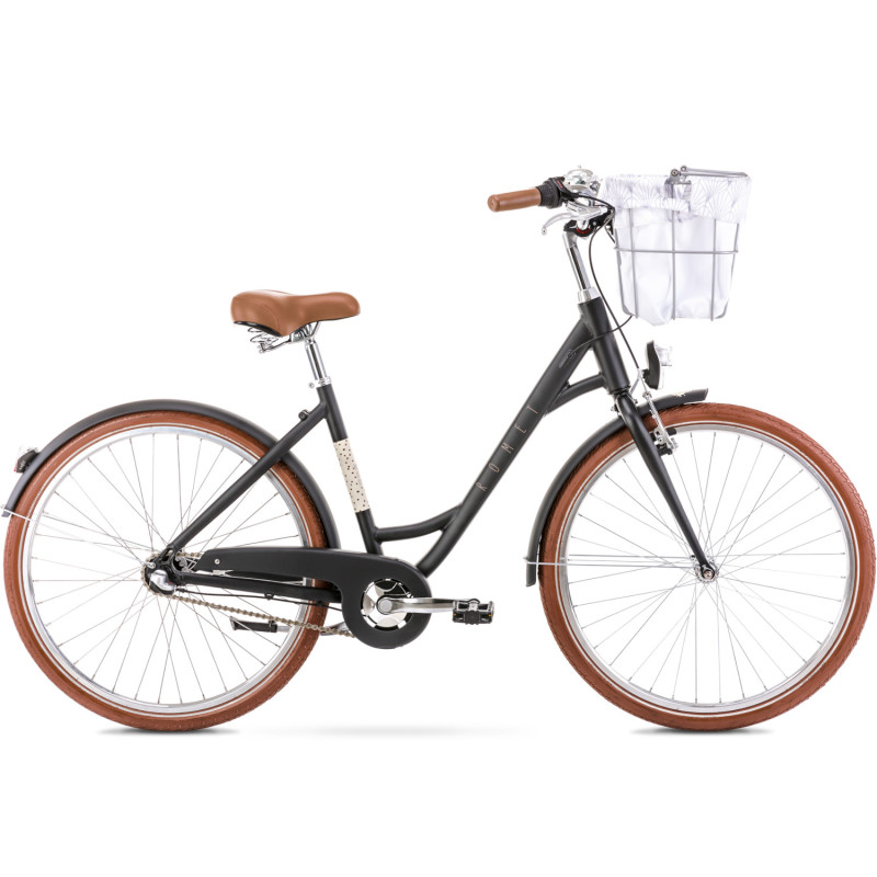 Bicycle Arkus & Romet Pop Art Eco, 28 inches + front helmet