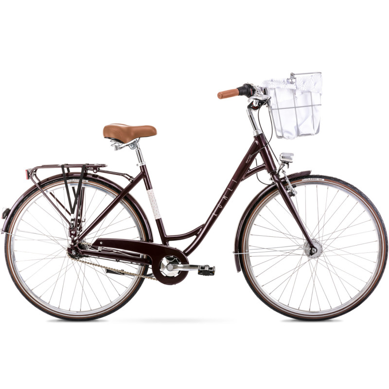 Bicycle Arkus & Romet Pop Art Lux, 28 inches + front helmet