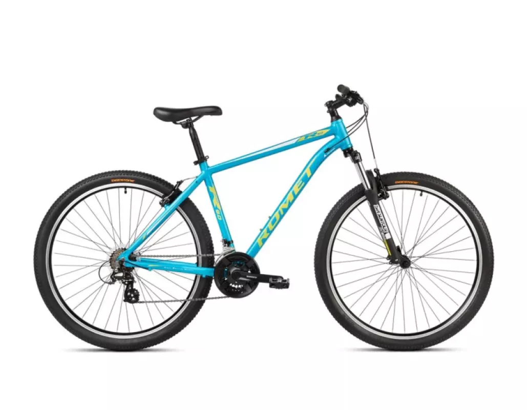 Bicycle ROMET Rambler R9.0, 29" blue-white-yellow