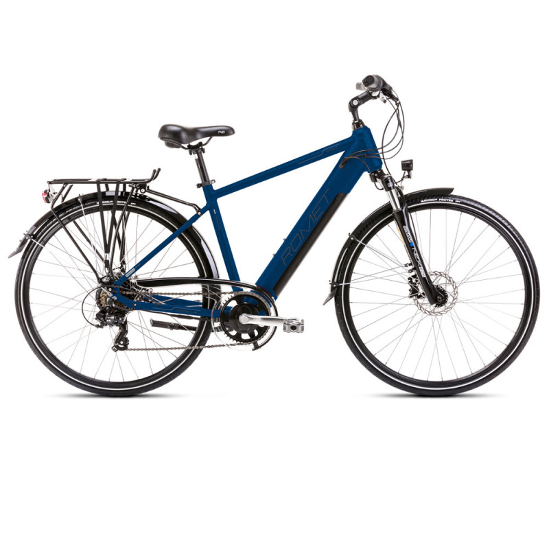 Электровелосипед Romet Wagant RM 2 INT, 28″, серо-голубой (2023 г.)
