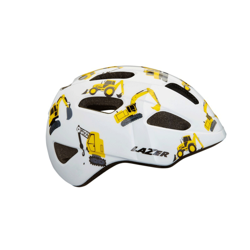 Helmet LAZER PNUT KinetiCore, CE-CPSC, Diggers, white