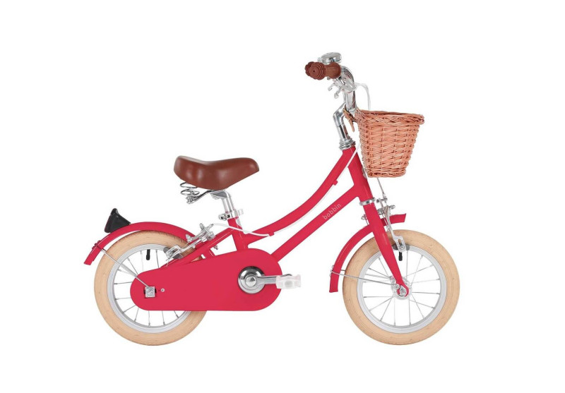 Girls’ bicycle Bobbin Gingersnap for 2-4 year olds, 12 inch