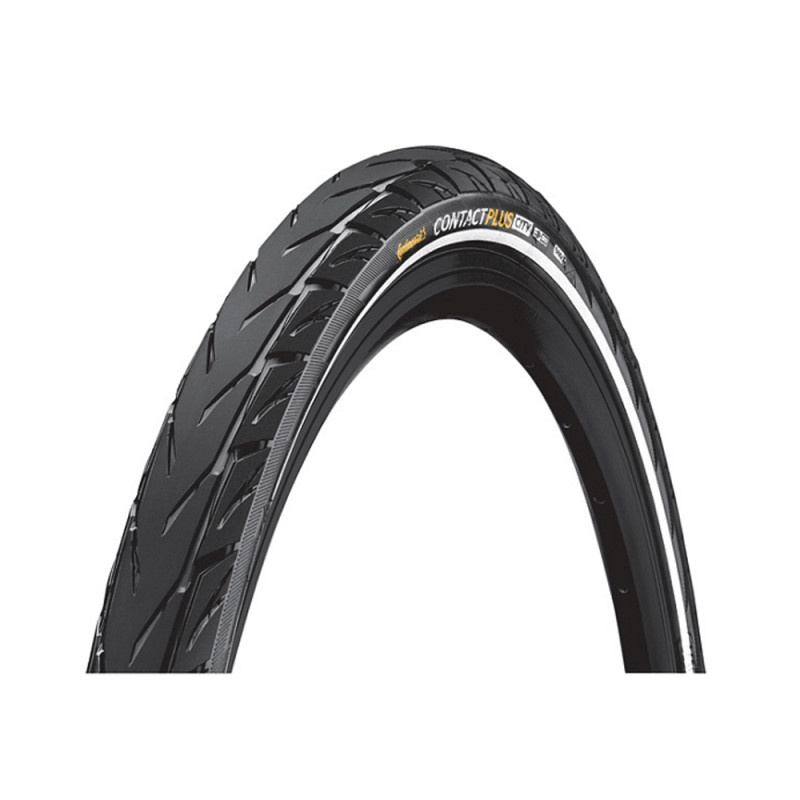 Outer tire CONTINENTAL Contact Plus City 42622/ 28×1.60 Bl/Bl RxW