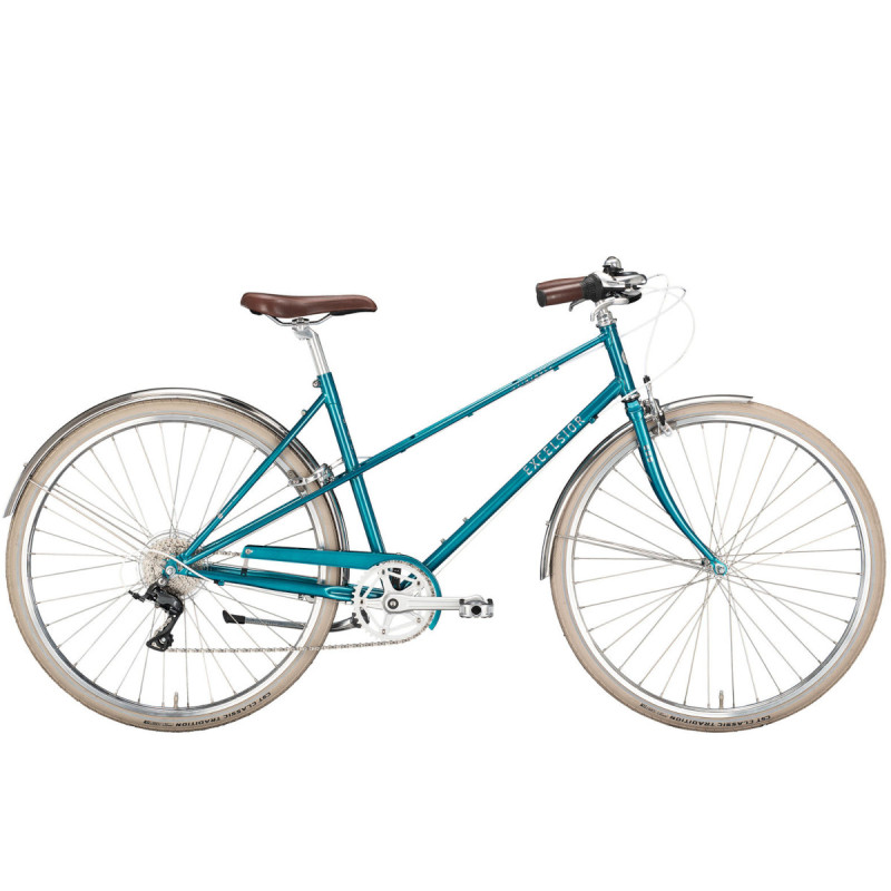 Klasiskais velosipēds Excelsior Vintage D Mixte, 28″, 8 pārnesumi