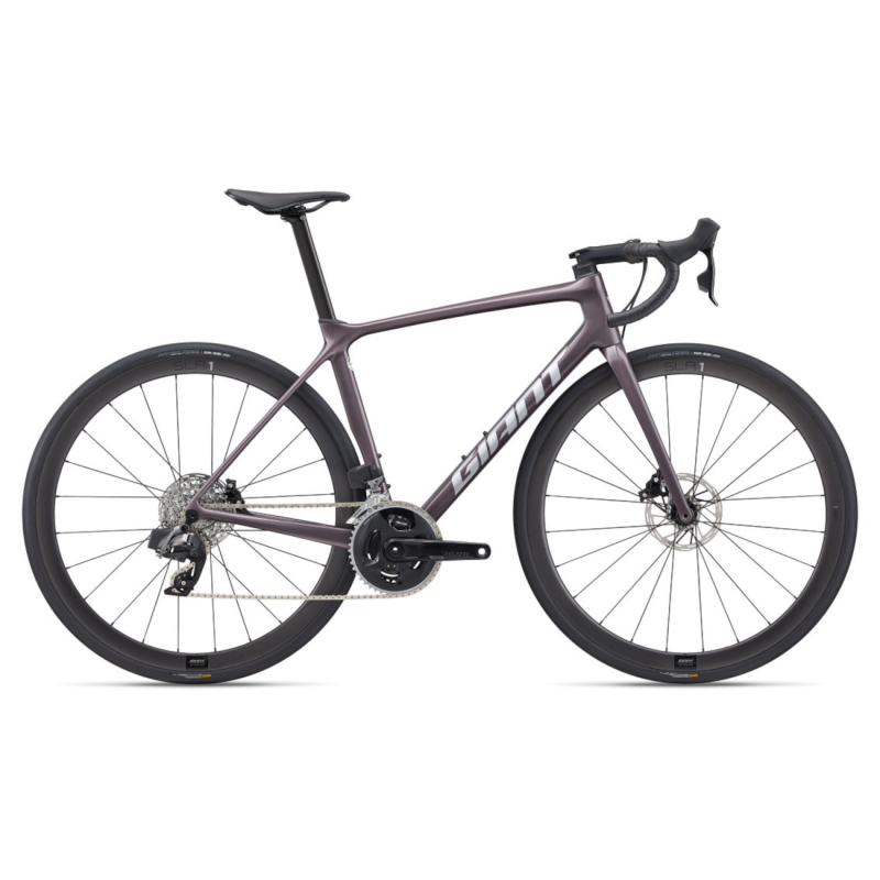 Road bike GIANT TCR Advanced Pro 1 Disc-AR, Charcoal Plum