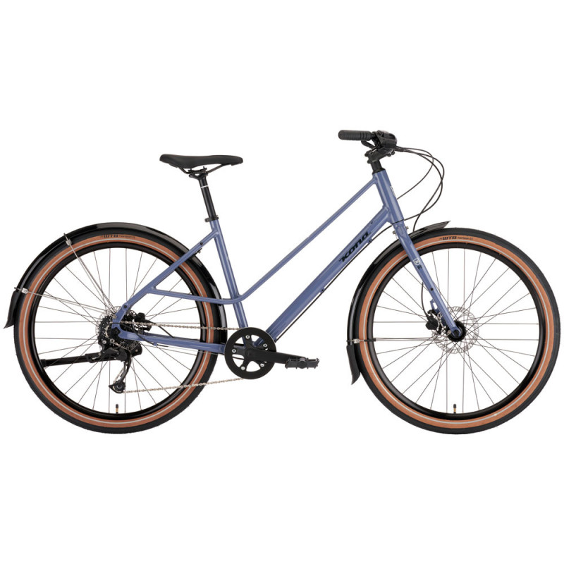 Велосипед Kona Coco, глянцевый сумрачный фиолетовый (2023)
