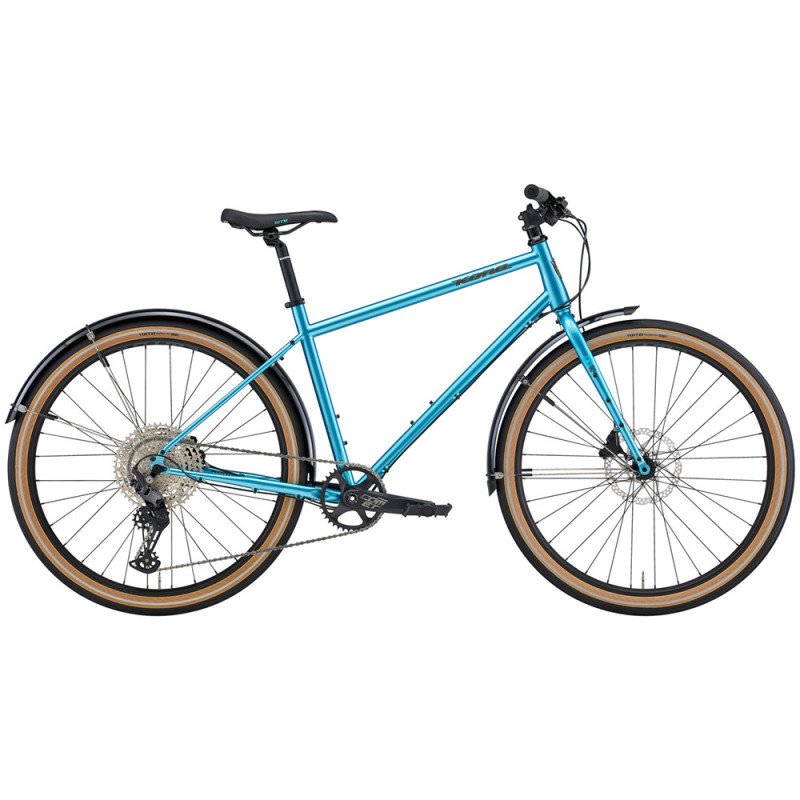 Polkupyörä Kona Dr Dew, kiiltävä metallinen sininen (2023)