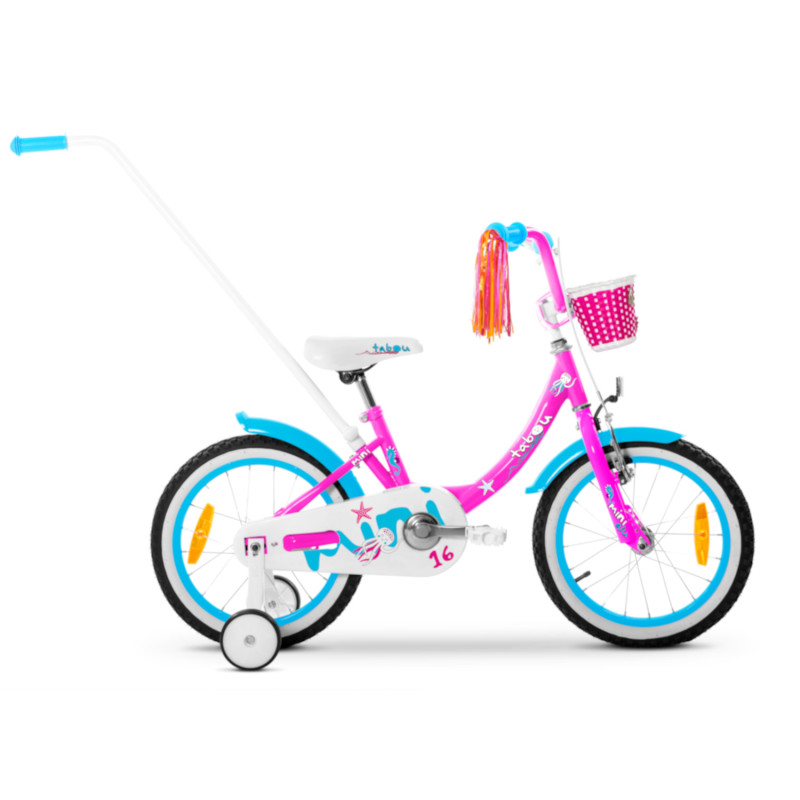 Lasten polkupyörä Tabou Mini Alu 16″, 4-6-vuotiaat lapset