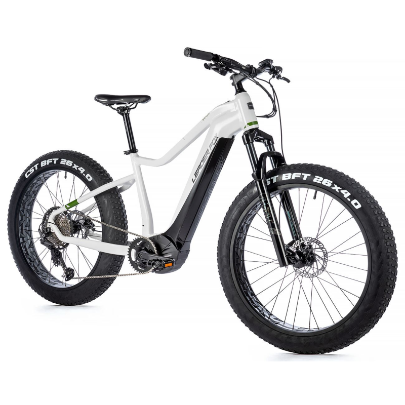 Electric bicycle LEADER FOX Brasa 26" Fat Bike: White